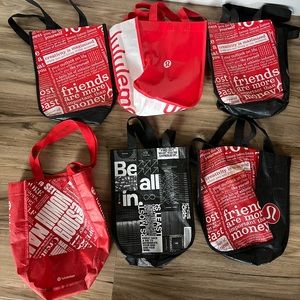 6 lululemon shopper tote bags